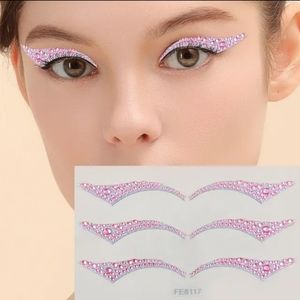 Rhinestone Cat Eye Eyeliner